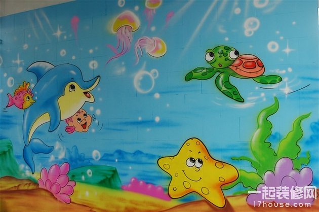 幼儿园手绘墙装修小秘密